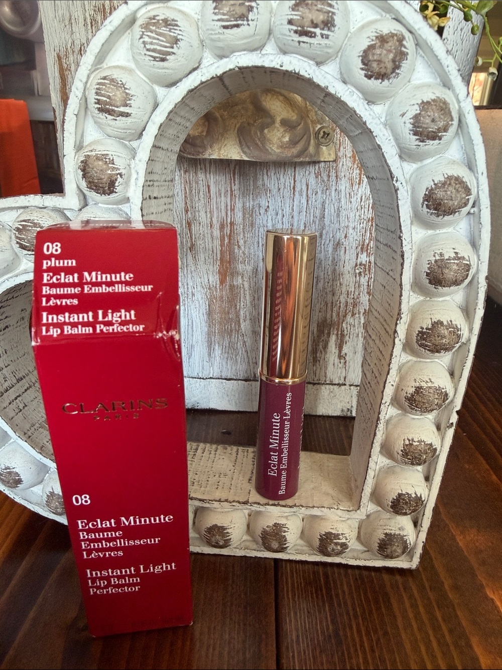 Clarins Instant Light Lip Balm in Plum DISCONTINUED!!